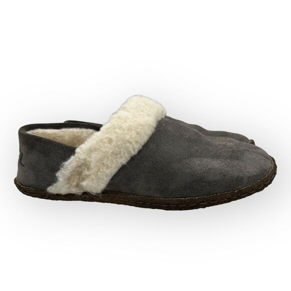 Sorel Nikisha Scuff Slipper Womens 6 Suede Cozy Comfort Slip On Gorpcore Camping - Picture 1 of 16
